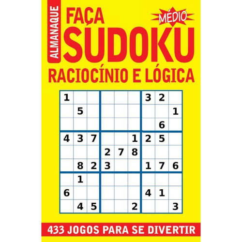 Livraria.ME  Livro Almanaque Faça Sudoku - Fácil - raciocínio e lógica