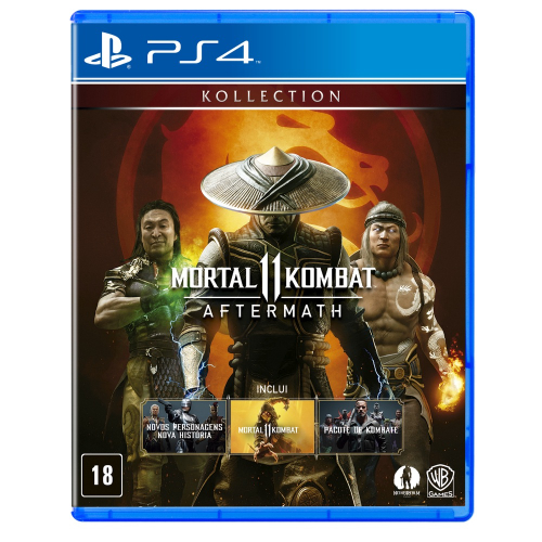 Game - Mortal Kombat 11: Aftermath Br - PS4