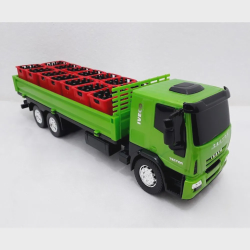 Caminhao Iveco Tector Dropside Usual Brinquedos no Shoptime