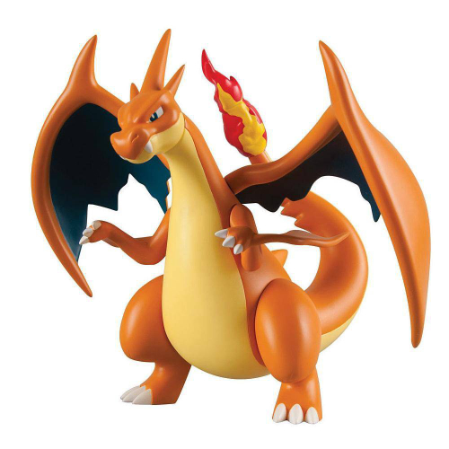 Bonecos Pokémon Raro Mega Charizard X Y Pokémon Go Tomy 15cm