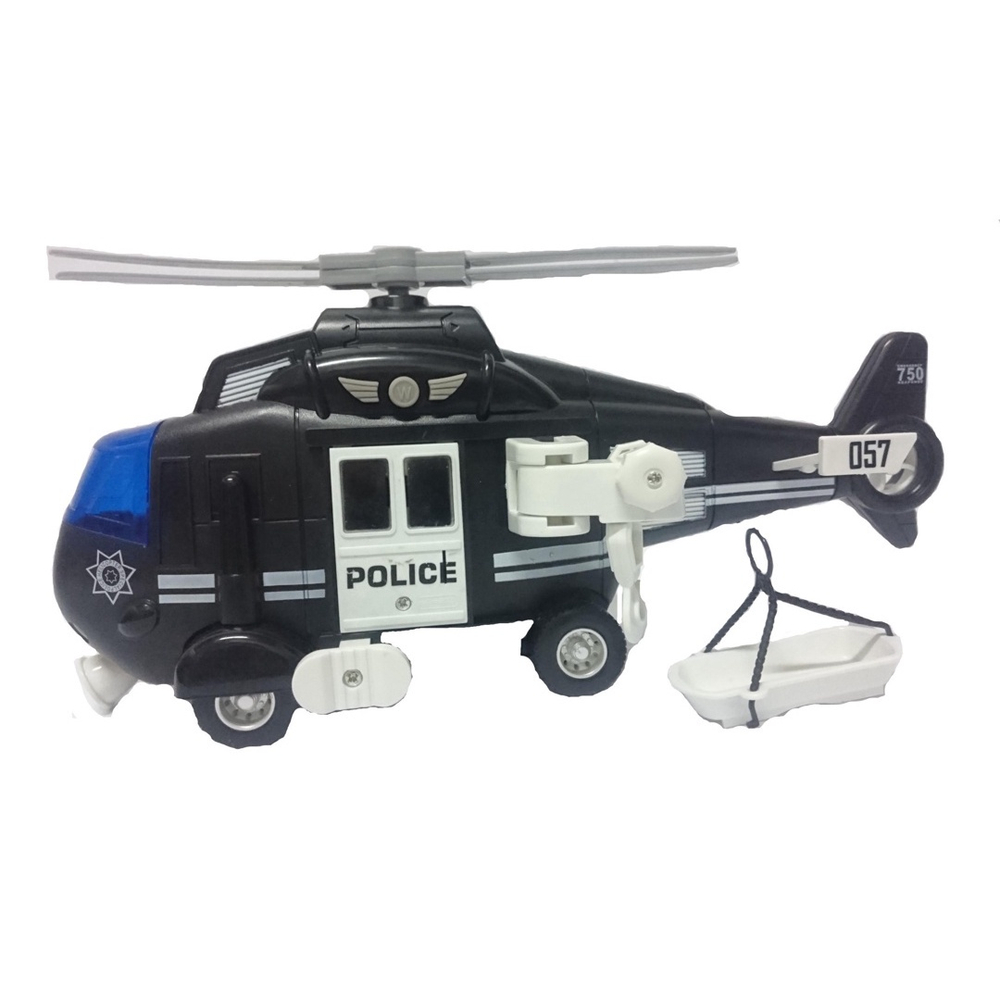 Helicoptero De Resgate Pol cia Realista Sons E Luzes Sirene na