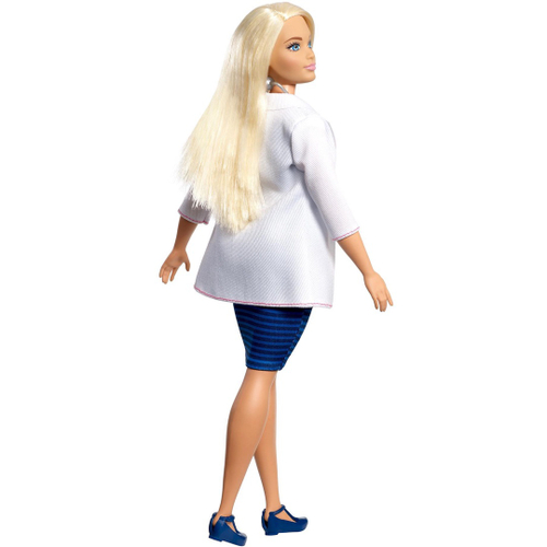 Boneca barbie profissoes quero ser cientista mattel dvf50