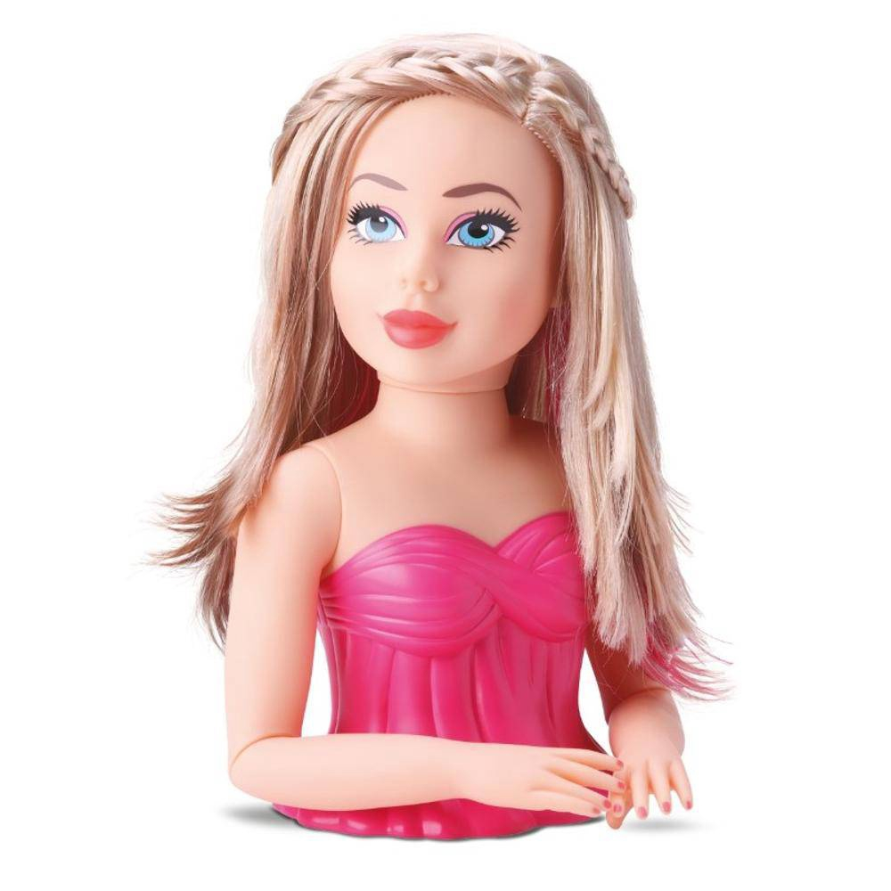 Boneca Magic Top Model Para Maquiar Pentear- Divertoys no Shoptime