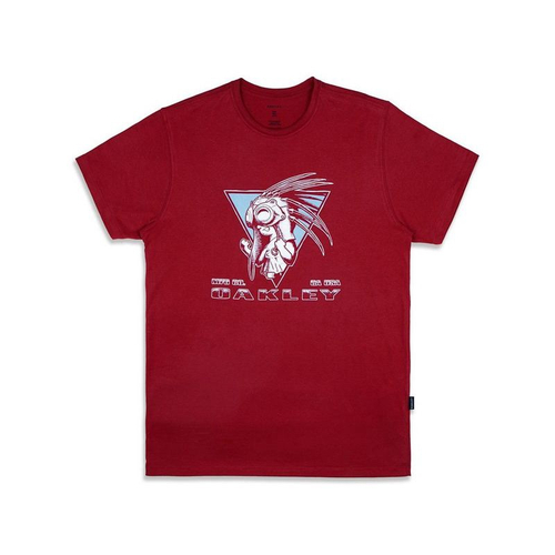 Camiseta oakley masculina iconic tee vermelho em Promoção na