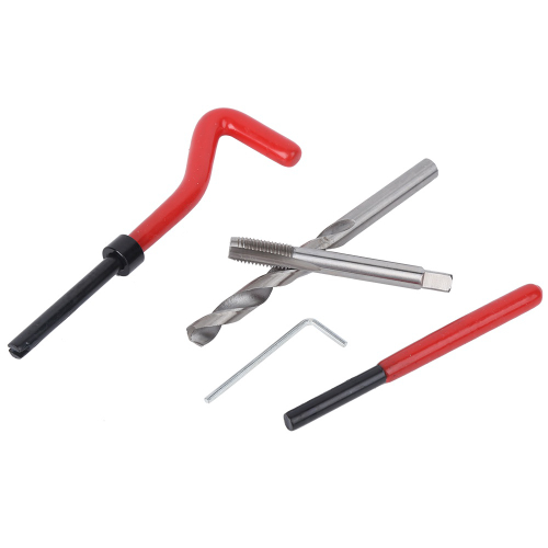 25pcs M8 Thread Repair Kit Thread Tap Drill Bit Damaged Threads Repair