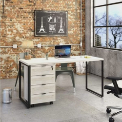 Mesa para Escritório 150cm com Gaveteiro Kuadra é boa?