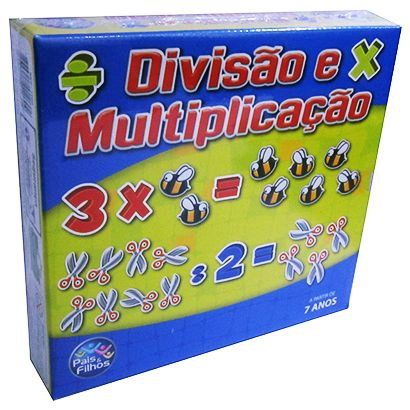 Jogo didatico divisao e multiplicacao bigo divertido com tabuada e