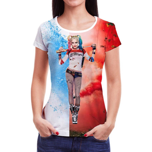 Vestido Rodado - Arlequina Harleyquinn Suicida(129) em Promoção na  Americanas