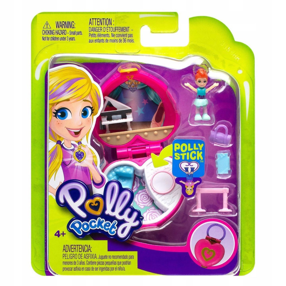 Polly Pocket Mini Estojo Pequenos Lugares Cientista Mattel FRY29