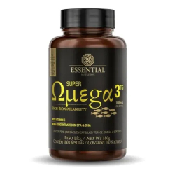 Super Ômega 3 tg 1000mg 180caps Essential Nutrition Menor preço em Super Ômega 3 tg 1000mg 180caps Essential Nutrition