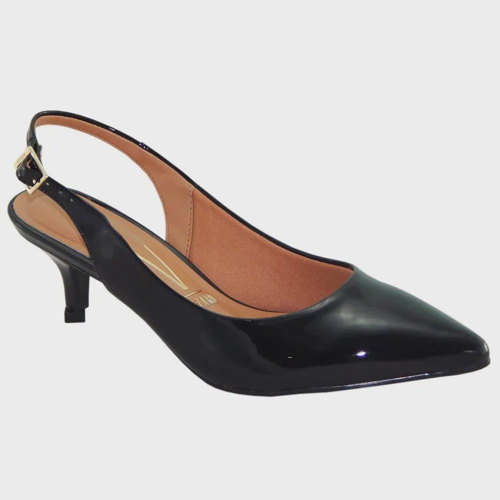 Mule vizzano sale preto verniz