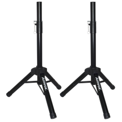 Par Suporte Pedestal Tripé Caixa Som Acústica Audio Ativa Passiva Profissional Ajustável Amvox TP001 Menor preço em Par Suporte Pedestal Tripé Caixa Som Acústica Audio Ativa Passiva Profissional Ajustável Amvox TP001