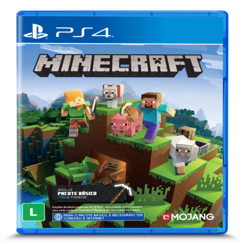 Minecraft - Jogo PS4 Mídia Física