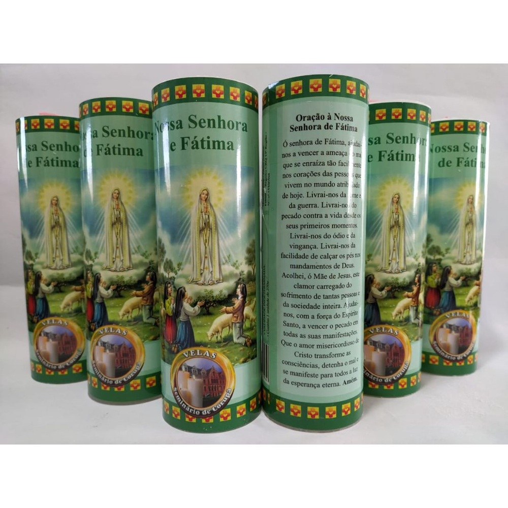 Velas Dias Votiva Nossa Senhora De F Tima Kit Velas Em Promo O Na Americanas