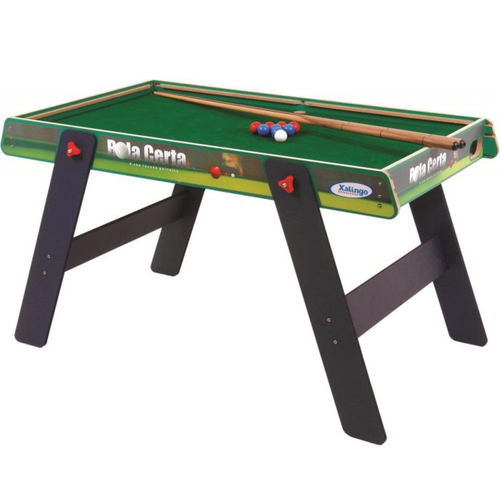 Mesa De Sinuca Infantil Bilhar Snooker De Luxo Braskit - Bebe Brinquedo