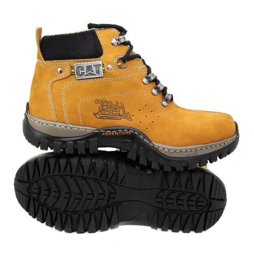 Bota Coturno Caterpillar Adventure Original Amarelo