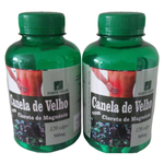 Kit Canela De Velho Com Cloreto Magnésio 120 Caps X 3 500 Mg