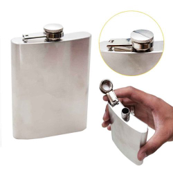 Cantil Garrafa De Bolso 200ml Em Inox Porta Bebida Whisky Vodka é boa?