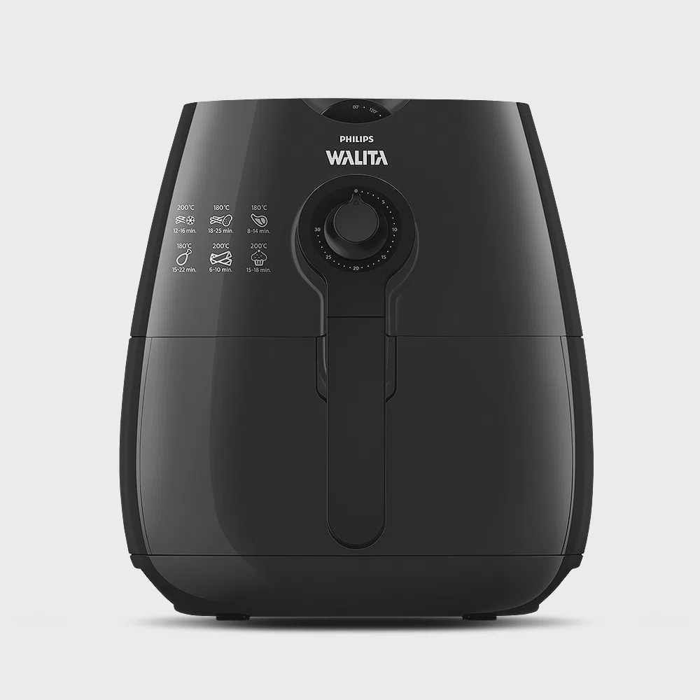 [APP] Fritadeira Elétrica Airfryer Viva Black Edition philips walita