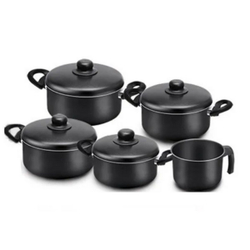 Conjunto jogo panelas grande e grossa teflon antiaderente aprovadas selo inmetro é boa?