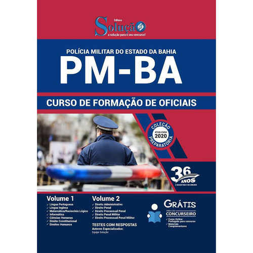 Apostila PM BA - Curso de Formação de Oficiais