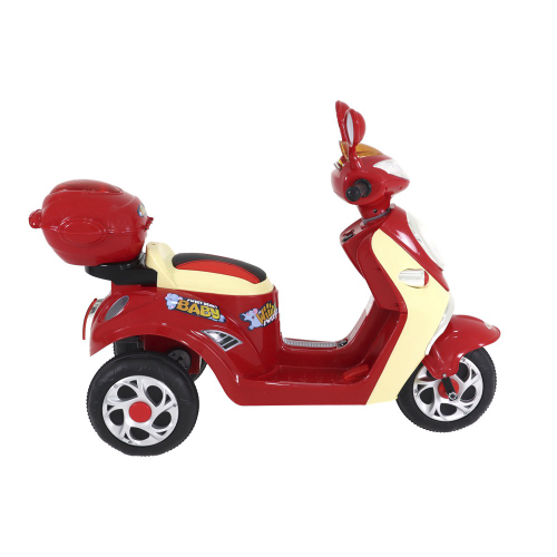 Mini Moto Elétrica Infantil 6V Lambreta Bandeirante 2903 Vermelha