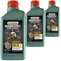 3 Óleo Sintético 5W30 Magnatec A5 sn Stop-Start Castrol Fiat Hyundai Menor preço em 3 Óleo Sintético 5W30 Magnatec A5 sn Stop-Start Castrol Fiat Hyundai