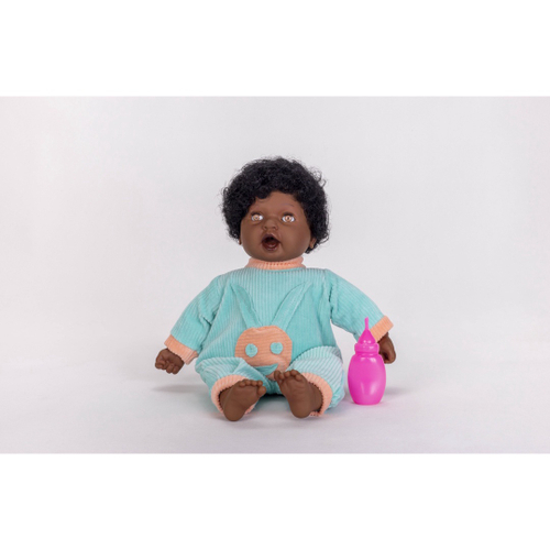 Bebê Reborn Menino Negro Realista Corpo de Silicone em Promoção na  Americanas