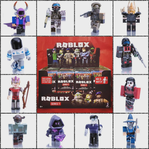 Boneco Roblox Series 10 Surpresa e Acessórios Código Virtual em Promoção na  Americanas