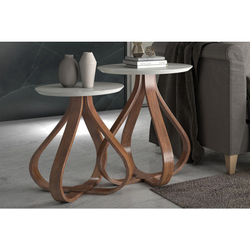 Conjunto De Canto Lateral Decorativa Para Sala Redonda Luxo Menor preço em Conjunto De Canto Lateral Decorativa Para Sala Redonda Luxo