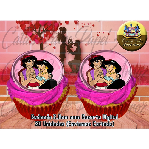 Natal Papel De Arroz Para Bolo 1 Kg Redondo E Cupcake em Promoção