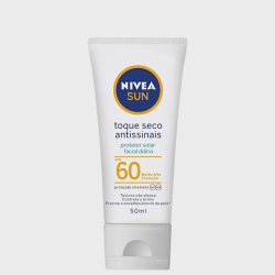 Nivea sun Toque Seco Antissinais fps 60 - Protetor Solar Facial 50ml é boa?