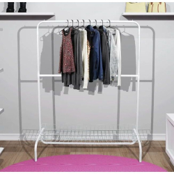 Arara para Roupas com Sapateira e Dois Cabideiros é ruim? Arara para Roupas com Sapateira e Dois Cabideiros é boa?