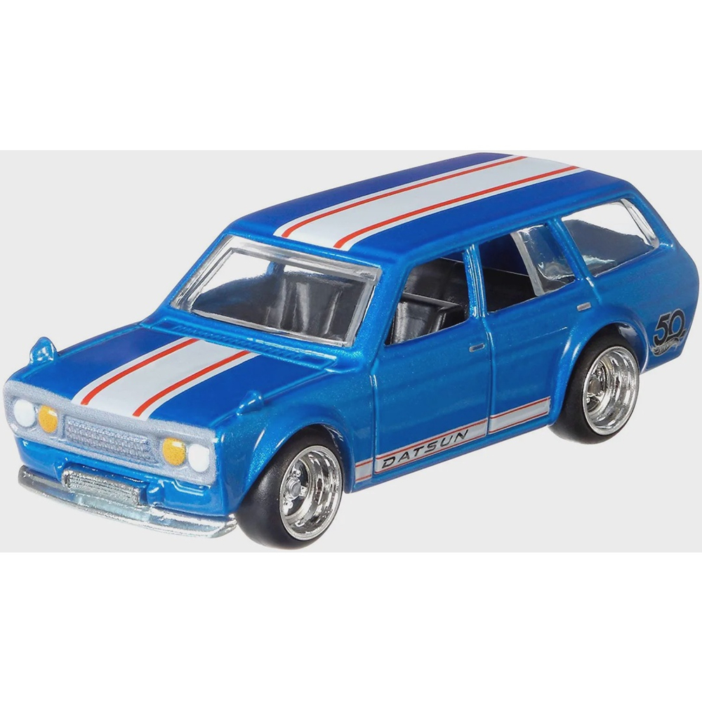 Hot Wheels Coleção 50th Favorites- 71 Datsun Blue Bird 510 Wagon ...