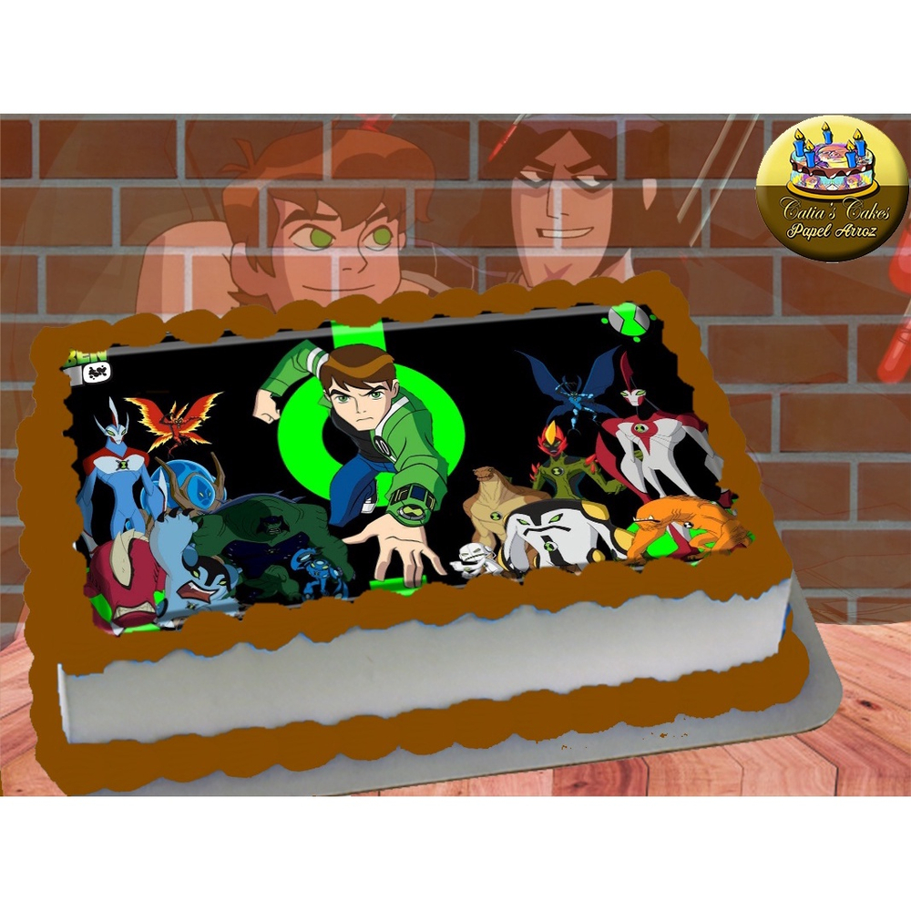 Papel de Arroz Comestível para uso Culinário Ben 10 x Kevin 11 (Tamanho  Padrão A4 20x30cm) Produto Idêntico à Foto do Anúncio em Promoção na  Americanas