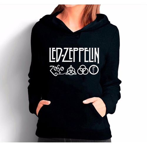 zeppelin moletom com capuz
