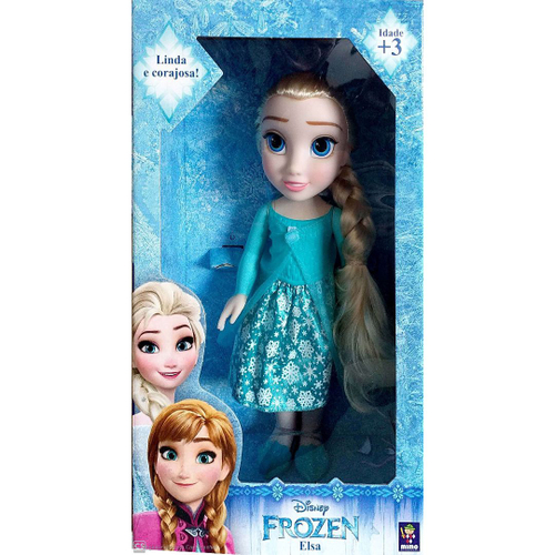 Boneca Frozen 2 - Elsa Brilho Aquático Hasbro