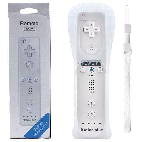 Controle Wii Remote Motion Plus Nintendo Wii Branco Wii U em Promoção na  Americanas