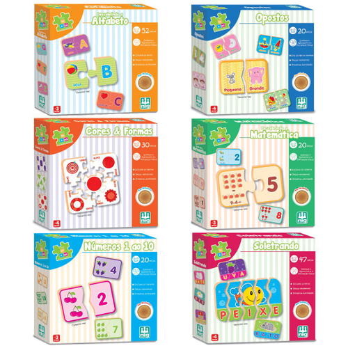 Kit educativo brinquedos e jogos pegagogicos aprendendo idiomas e