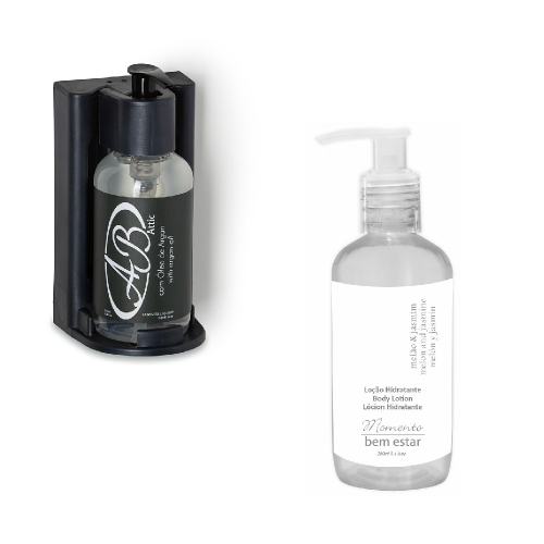 Kit 1 Locao Corporal Jasmim 250ml 1 Dispenser Preto 250ml Em Promocao Ofertas Na Americanas