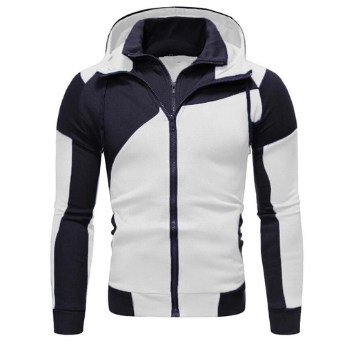 moletom com capuz double zipper
