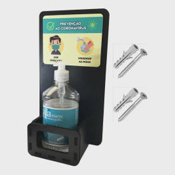 Suporte Para Álcool Gel Entrada Loja Parede Ou Mesa é boa?