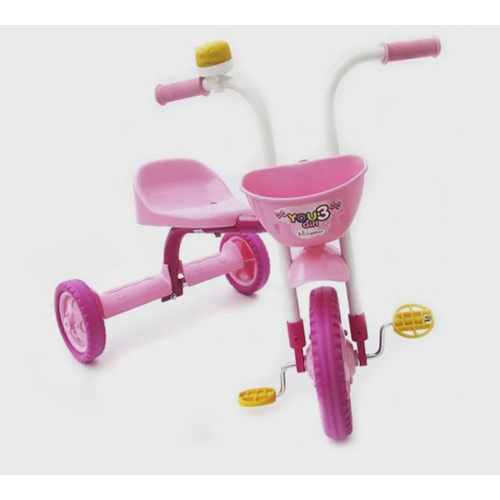 Triciclo Motoca Infantil Meninas You 3 Girl Rosa Nathor