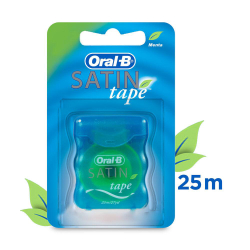 Fio Dental Oral-B Satin Tape 25m Menor preço em Fio Dental Oral-B Satin Tape 25m