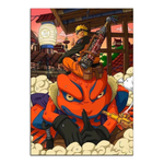 Quadro Naruto Anime Rosto Fúria Uzumaki 06mmmdf em Promoção na Americanas