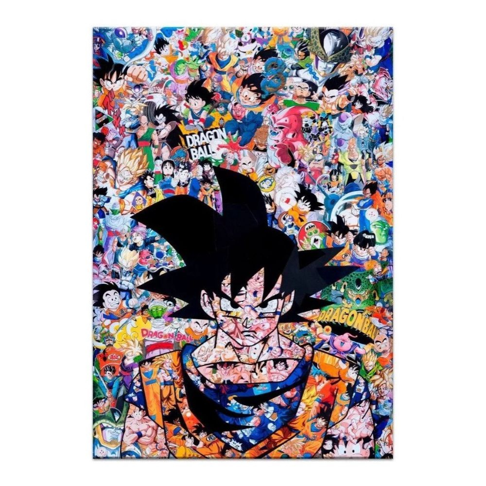 Placa Decorativa - Dragon Ball Super Personagens