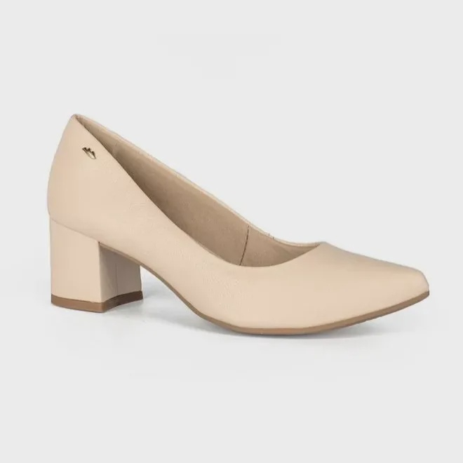 Scarpin salto best sale grosso nude