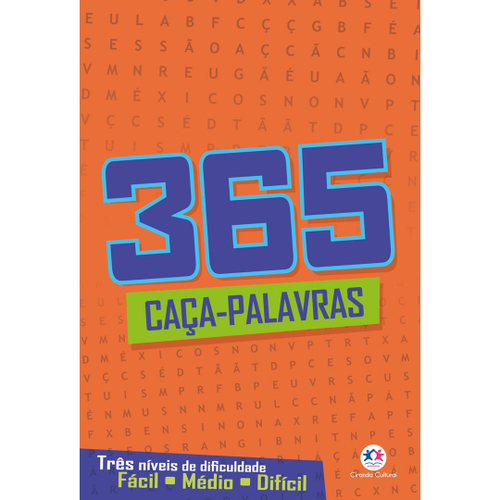 Livro Caça Palavras Nível Fácil, Médio E Difícil Edicase Edição Lançamento