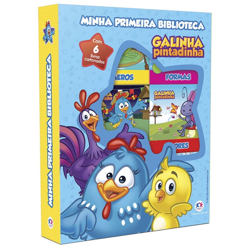 Galinha Pintadinha - 2 Livros E 1 Jogo De Cartas em Promoção na Americanas