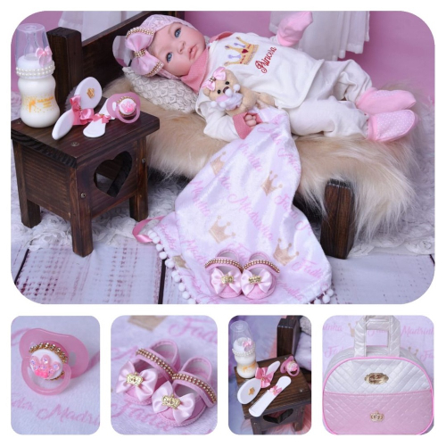 Bebe Reborn Menina Fada Madrinha Real Boneca BK Morena - Cegonha Reborn  Dolls - Bonecas - Magazine Luiza